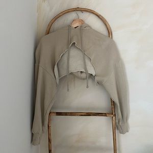 Zara Cropped Hoodie